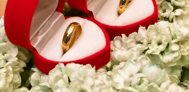 ミャンマー結婚式 指輪