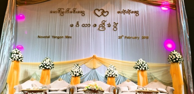 ミャンマー結婚式場 2