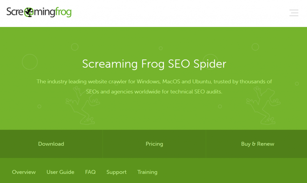 Screaming Frog SEO Spider Tool & Crawler Software